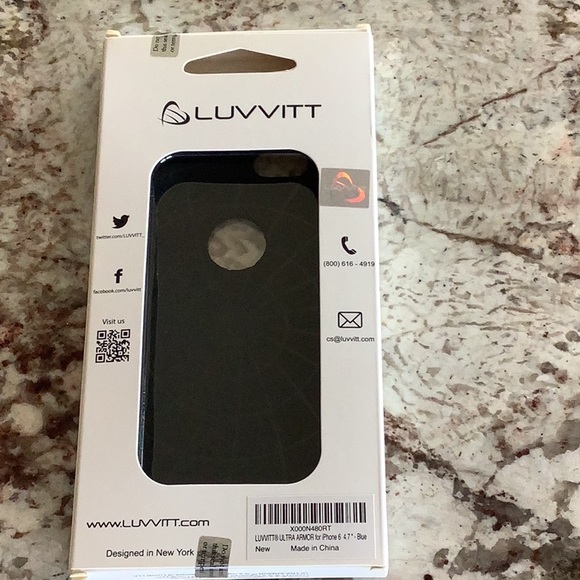 LUVVITT (Ultra Armor) Shock for iPhone 6 (4.7”) Blue - Picture 2 of 7